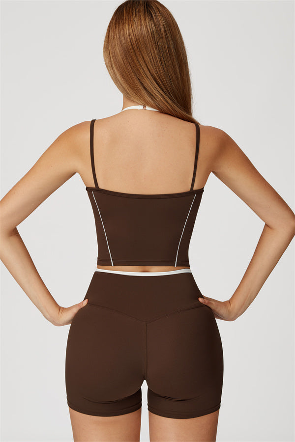 The Radiant Crop Top Shorts 2-Piece Set