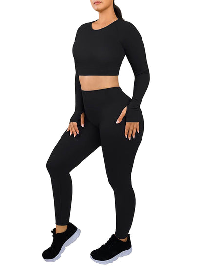 Wholesale🌿Eco-friendly 3D Printing Thumbhole Seamless Sportswear