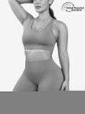 Wholesale 🌿Eco-friendly Sexy V Neck Seamless Sportswear