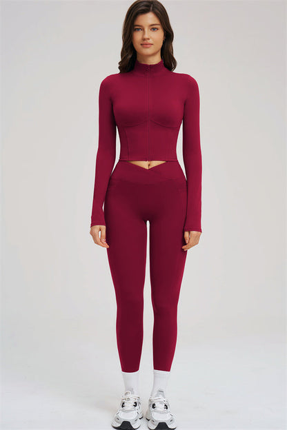 The Sizzle Zip Jacket Leggings 2-Piece Set