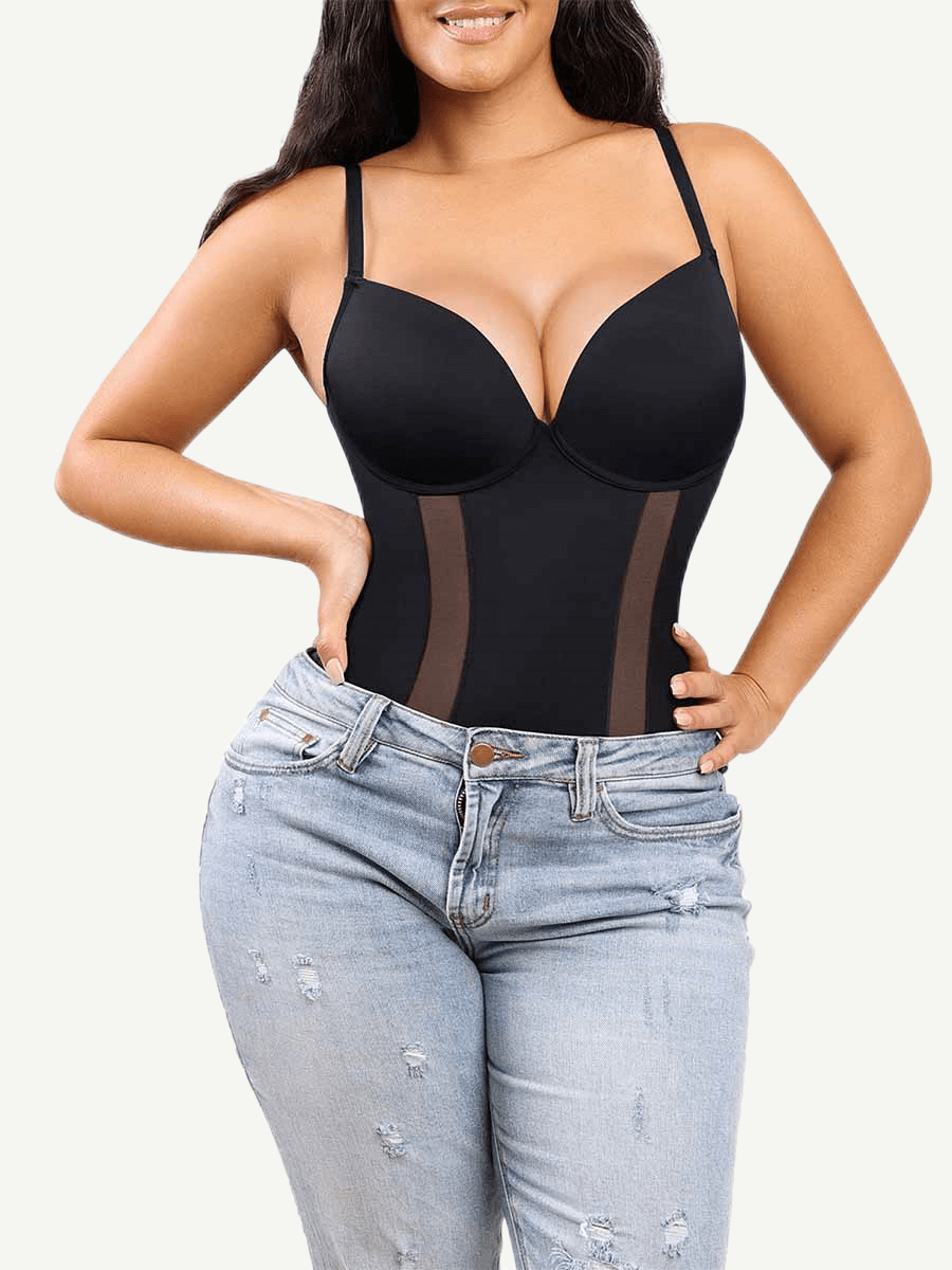 One-Piece 3/4 Cup U-Back Bodysuit