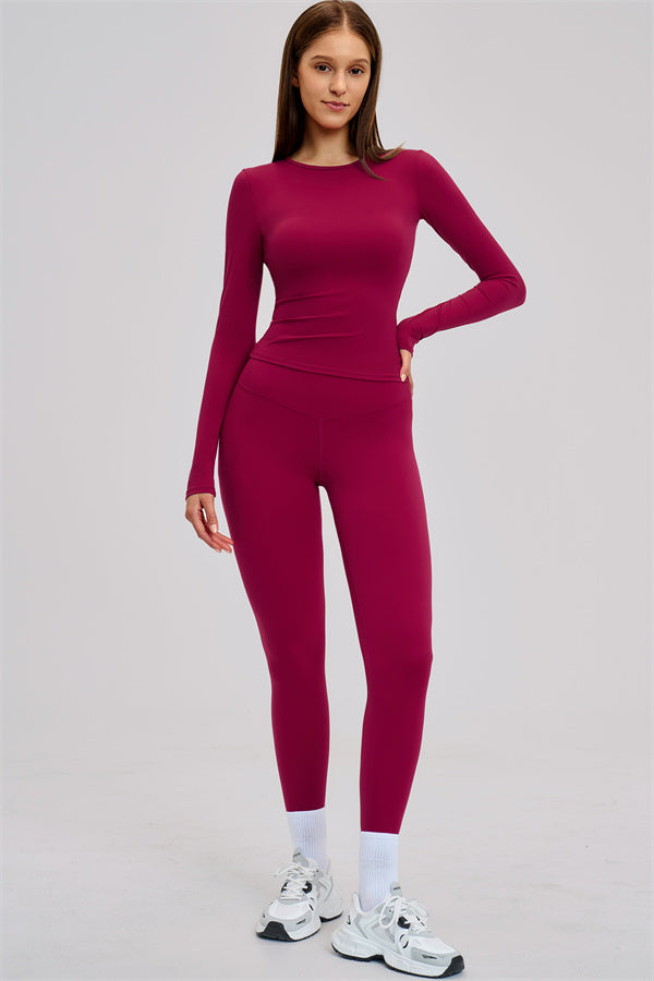 The Dynamic Long Sleeve T-shirt Leggings 2-Piece Set