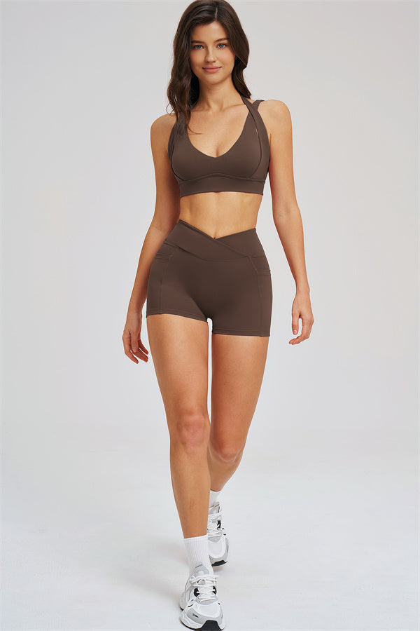 The Sizzle Sports Bra Shorts 2-Piece Set