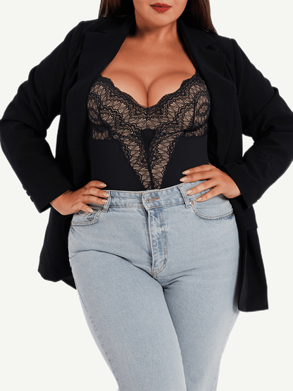 Ultra-Versatile Lace Bodysuit