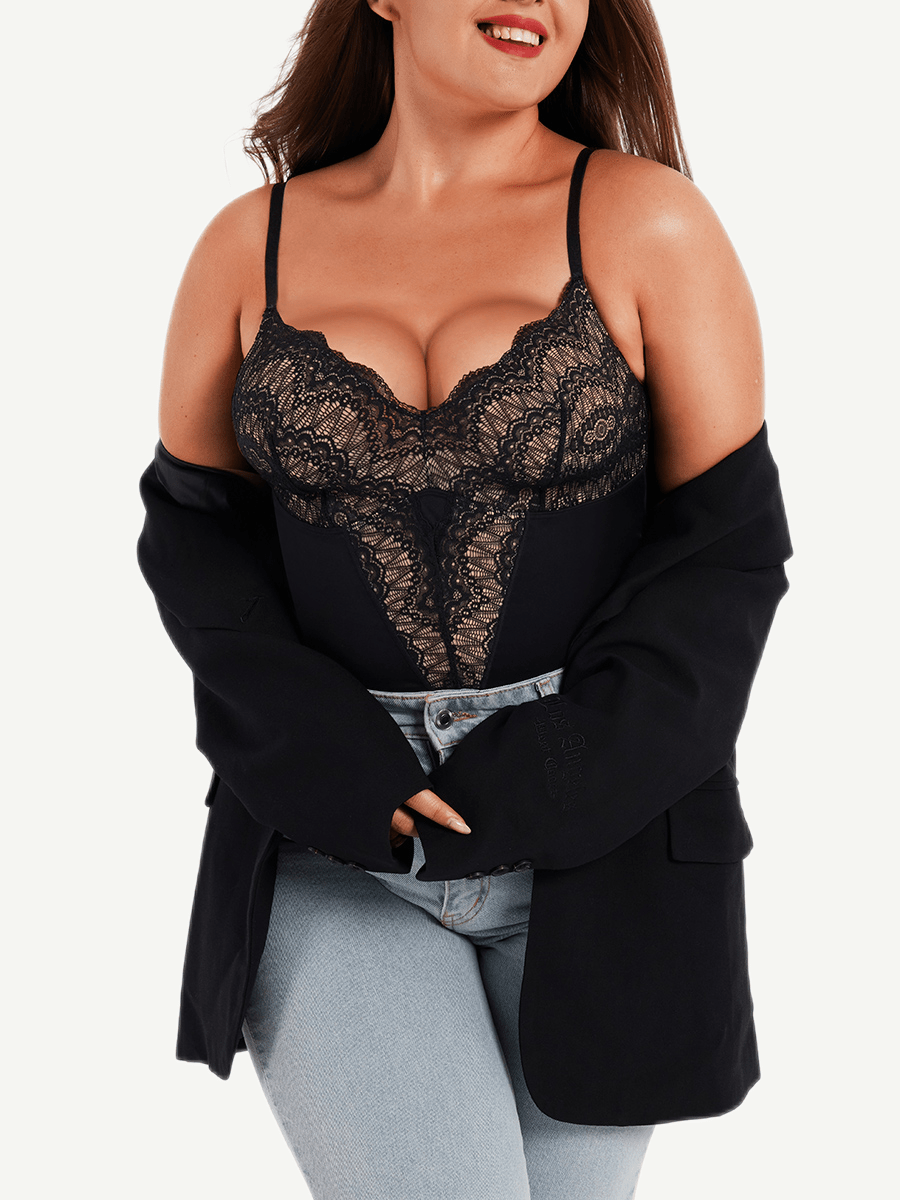Ultra-Versatile Lace Bodysuit
