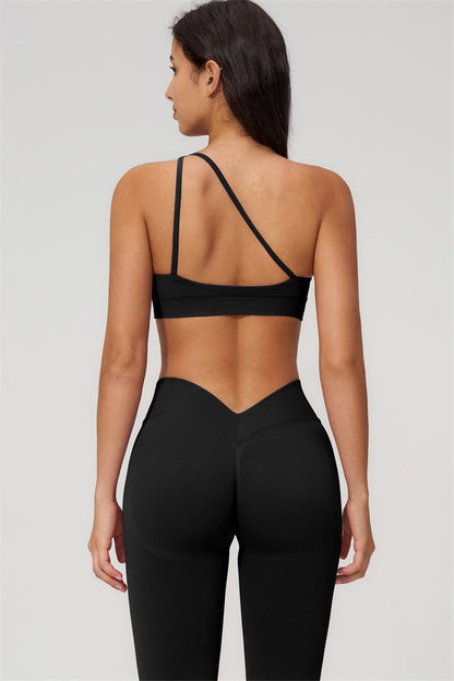 The Empower One-Shoulder Sports Bra Leggings 2-Piece Set