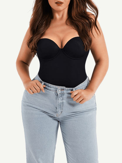 Bustier Underwire Tummy Control Bodysuit