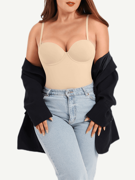 Bustier Underwire Tummy Control Bodysuit