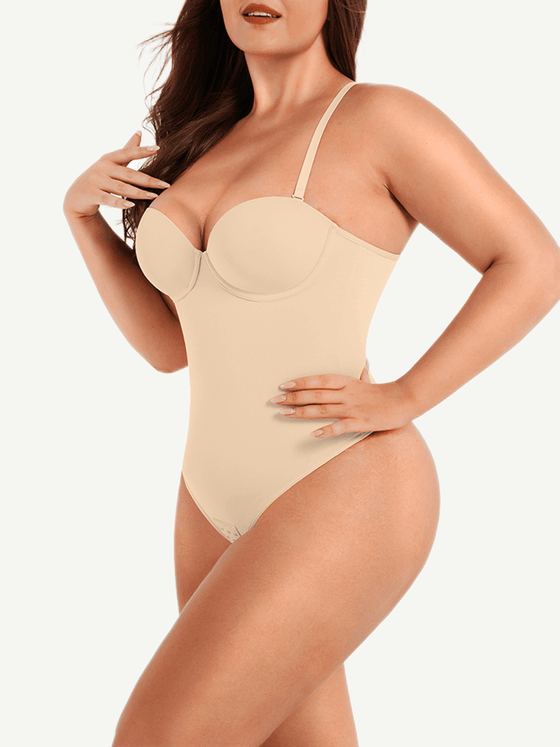Bustier Underwire Tummy Control Bodysuit