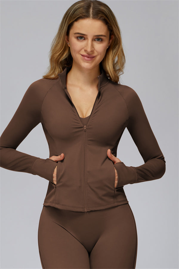 The Radiance Pure Zip Jacket