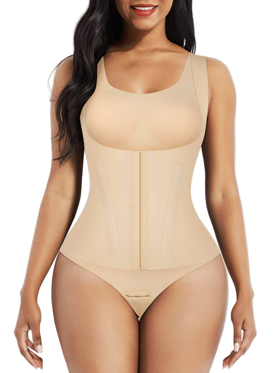 Wholesale Fake Two-piece Traceless Tummy Control Onesie