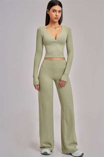 The Swoon Long Sleeve Crop top