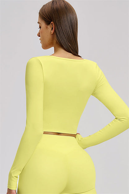 The Stride Long Sleeve T-shirt Flared Leggings 2-Piece Set