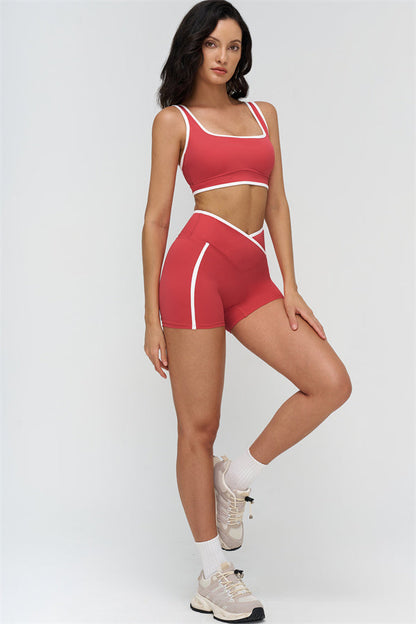 The Crave Sports Bra Shorts 2-Piece Set