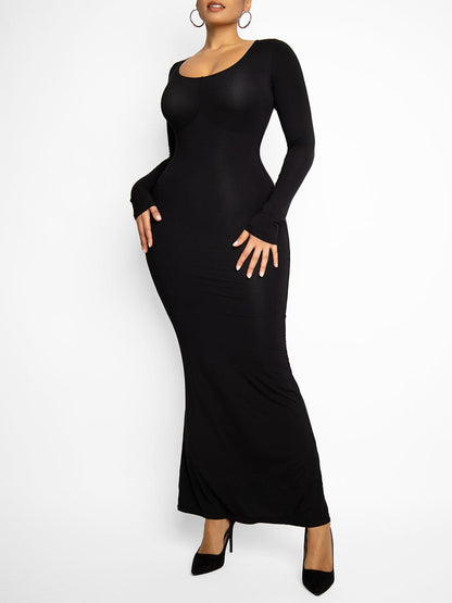 Light-Shaping Tummy Control Built-In Shapewear Dress