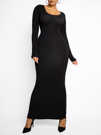 Light-Shaping Tummy Control Built-In Shapewear Dress