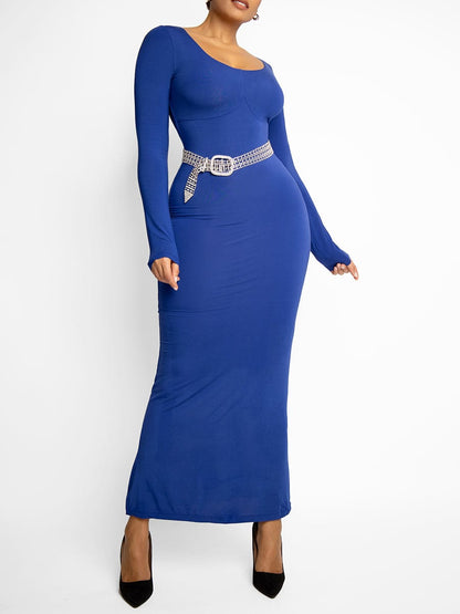 Light-Shaping Tummy Control Built-In Shapewear Dress