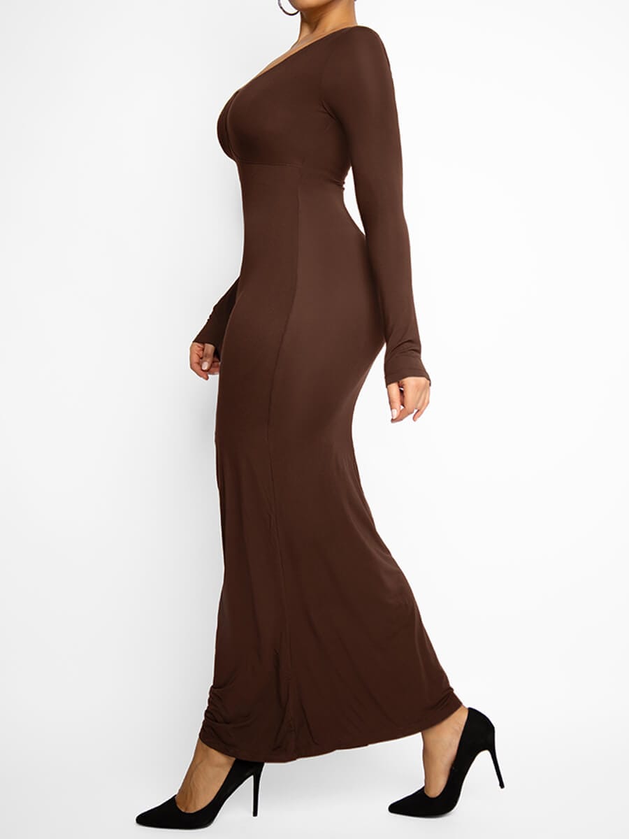 Light-Shaping Tummy Control Built-In Shapewear Dress
