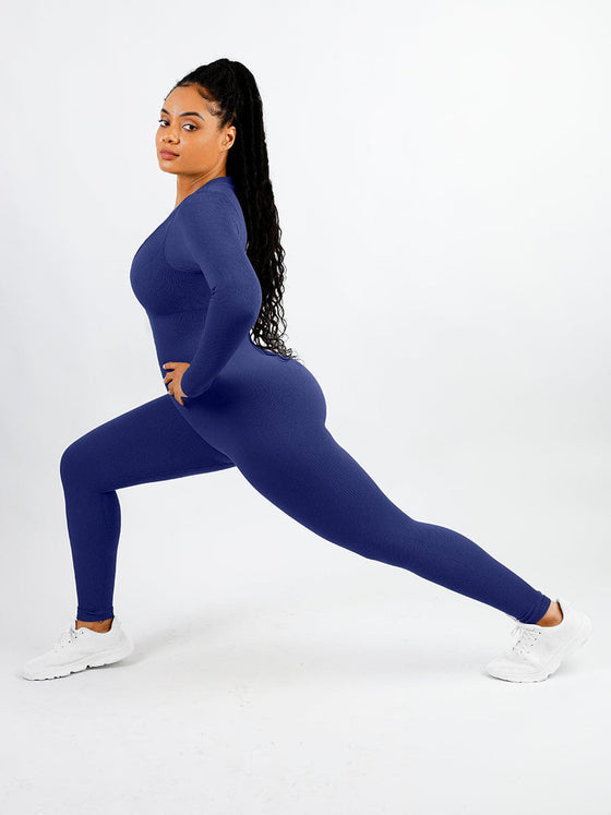 Seamless Deep V Waist-Cinching Tummy Control Catsuit