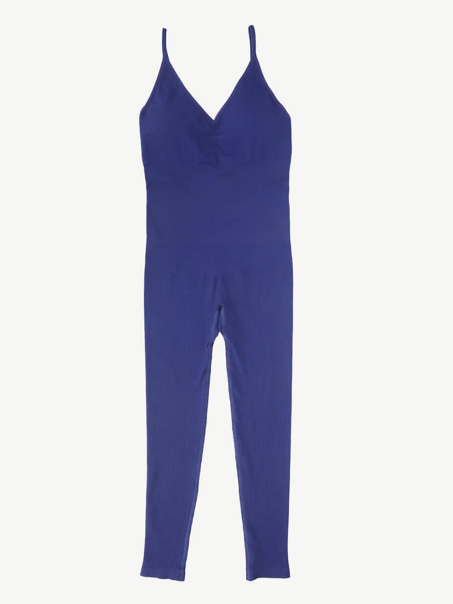 Seamless High-Stretch Tummy Control Jumpsuit 2-Piece Set