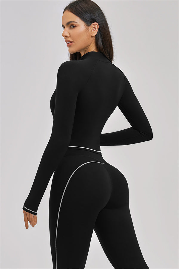 The Unbound Jacket Sports Bra Leggings 3-Piece Set