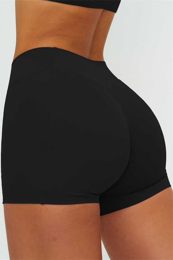 The Lushness V-Back Sports Bra Shorts 2-Piece Set
