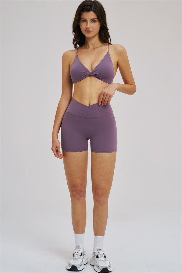 The Mosaic Sports Bra Shorts 2-Piece Set