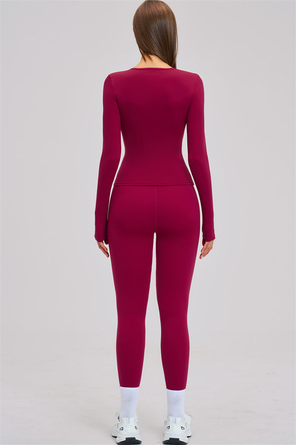 The Dynamic Long Sleeve T-shirt Leggings 2-Piece Set