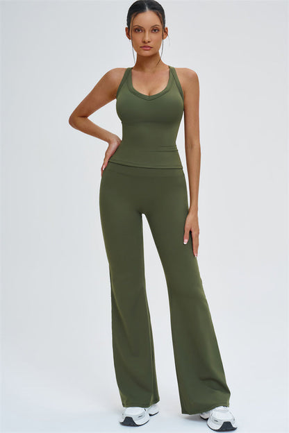 The Slate Flared Leggings
