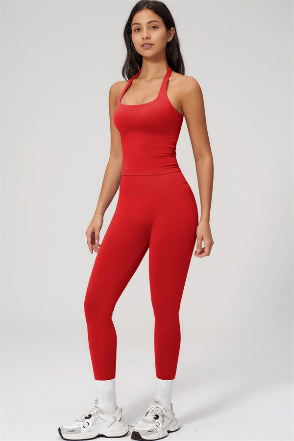 The Empower Halter Crop Top