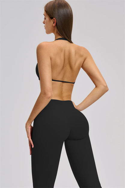 The Zestful Sports Bra Flared Leggings 2-Piece Set