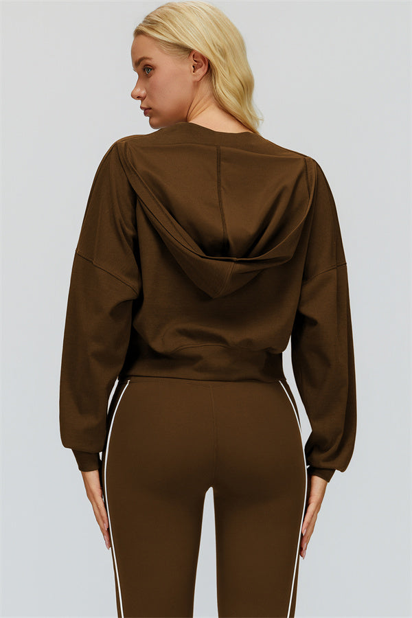 The Whisper V-Neck Hoodie