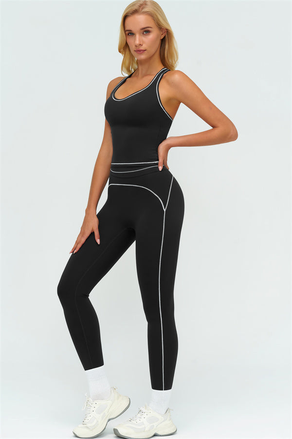 The Amara Crop Top Leggings 2-Piece Set