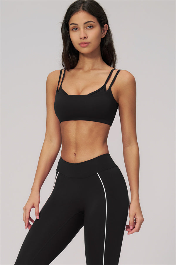 The Clarity Dual Strap Sports Bra Leggings 2-Piece Set
