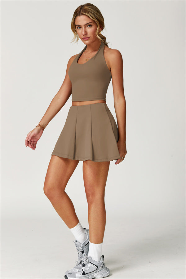 The Boost Halter Crop Top