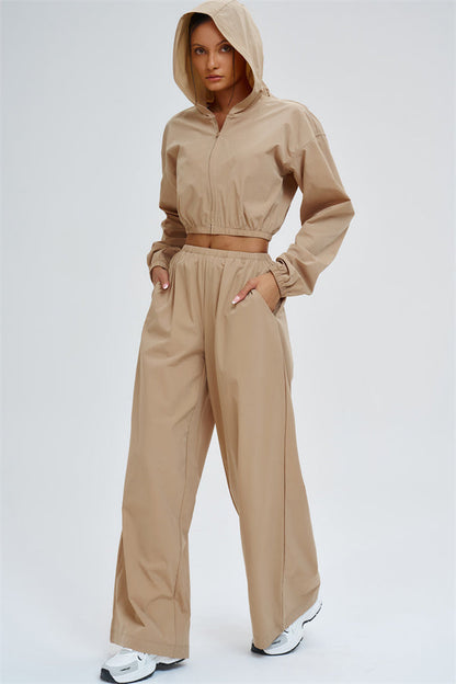 The Svelte UV protection Crop Hoodie