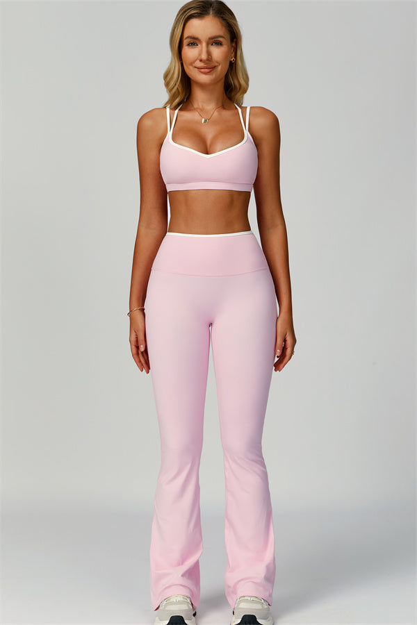 The Quest Sports Bra Flared Leggings 2-Piece Set