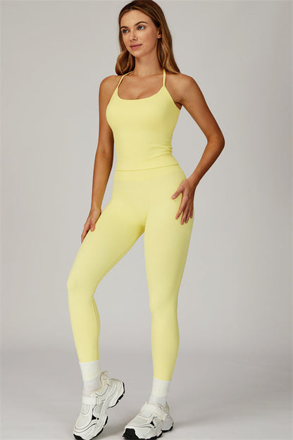 The Sculpt Crop Top Leggings 2-Piece Set