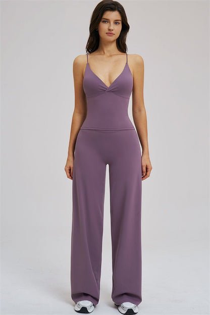 The Mosaic Tank Top Straight Leg Pants 2-Piece Set