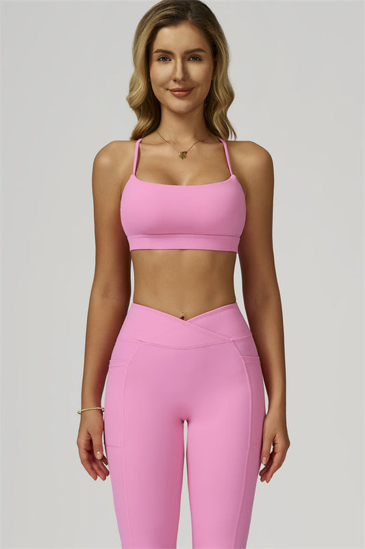 The Flourish Sports Bra Flared Leggings 2-Piece Set
