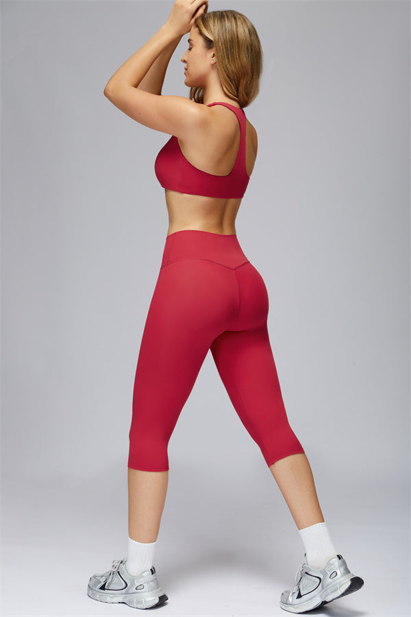 The FlexCore Capri Leggings