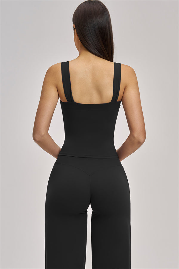 The Swoon Tank Top Flared Leggings 2-Piece Set