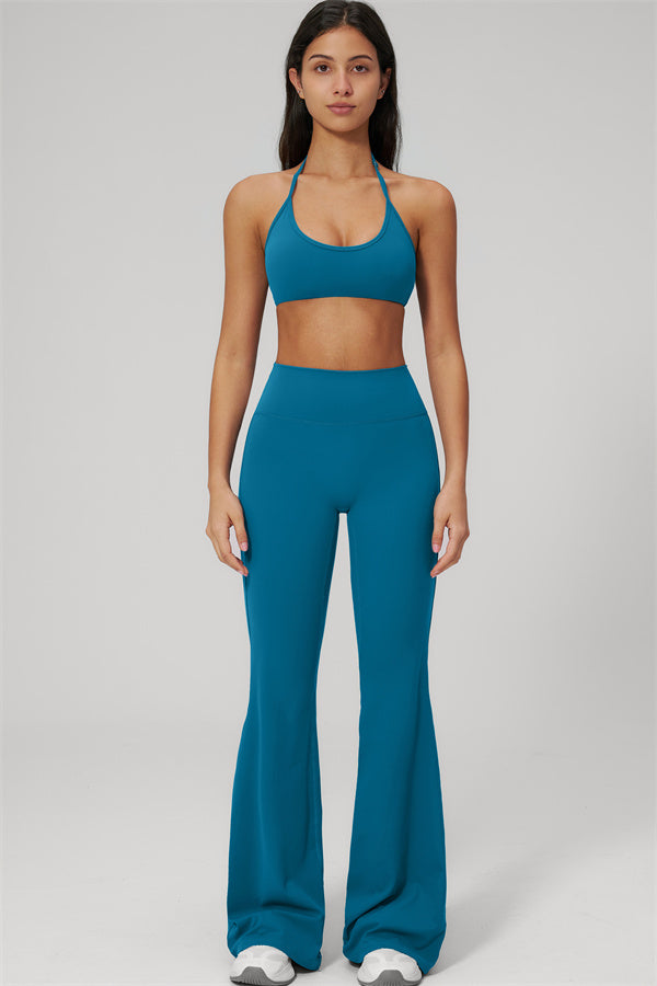 The Rapture Sports Bra Flared Leggings 2-Piece Set