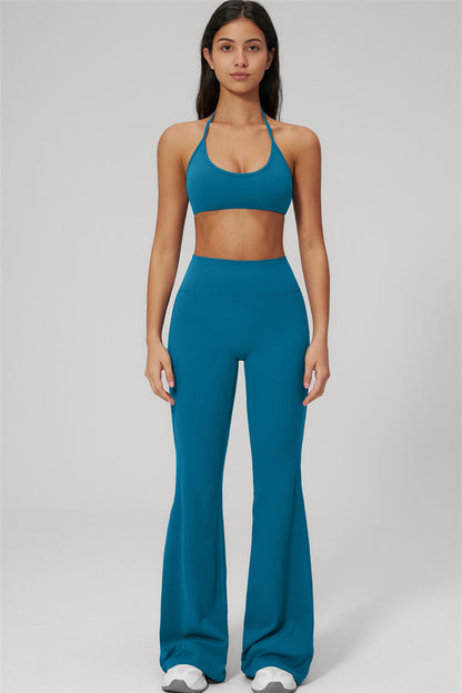 The Rapture Sports Bra Flared Leggings 2-Piece Set