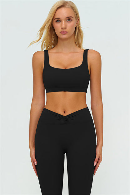 The Lushness V-Back Sports Bra Leggings 2-Piece Set