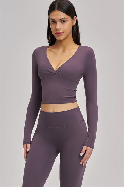 The Swoon Long Sleeve Crop top