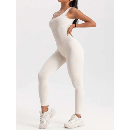 4 Pack Ribbed Solid Color Sport Casual Wear Bodysuits