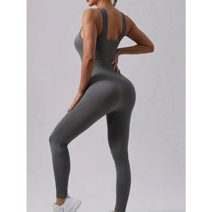 4 Pack Ribbed Solid Color Sport Casual Wear Bodysuits