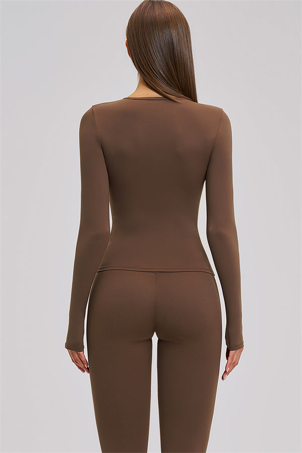 The Dynamic Long Sleeve T-shirt Leggings 2-Piece Set