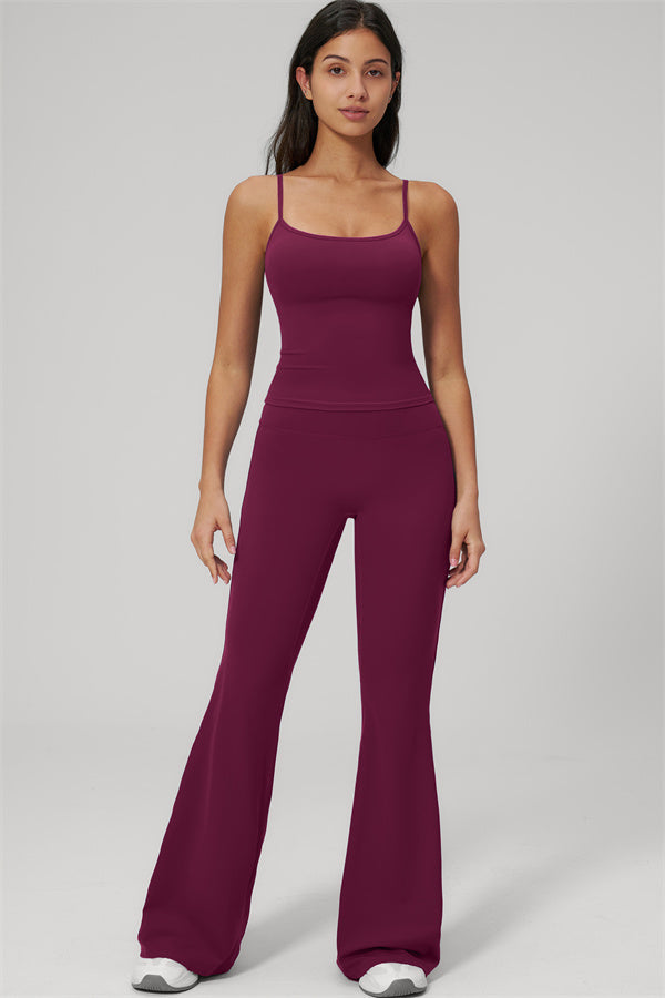 The Rapture Tank Top Flared Leggings 2-Piece Set